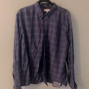Men’s Calvin Klein Jeans brand long sleeve button down